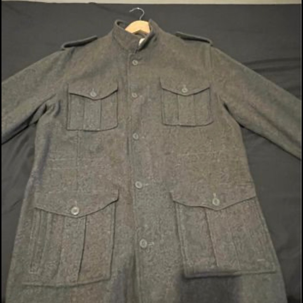 Old Navy Men’s Military Peacoat Size Large